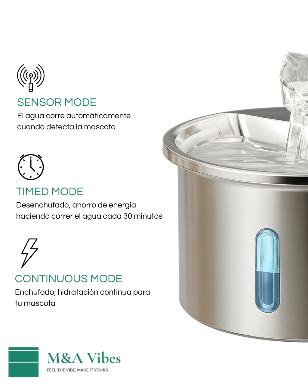 Fuente para mascotas