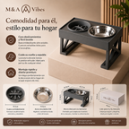 Comedero elevado para mascotas