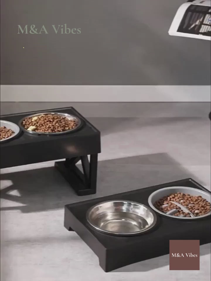 Comedero elevado para mascotas