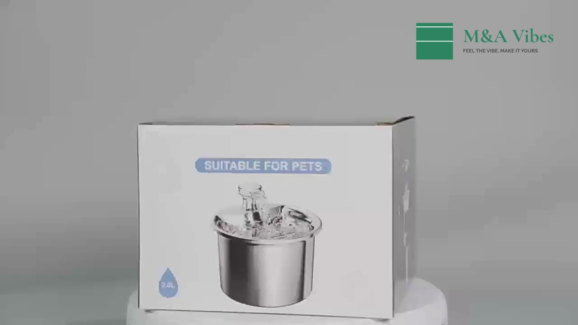 Fuente para mascotas